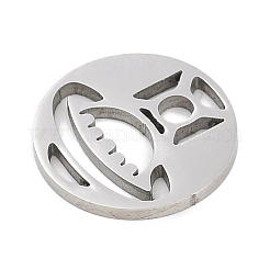 304 Stainless Steel Pendants&nbsp;STAS-R135-10P