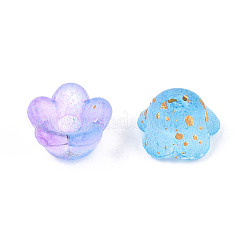 Frosted Transparent Acrylic Beads&nbsp;OACR-N137-72M