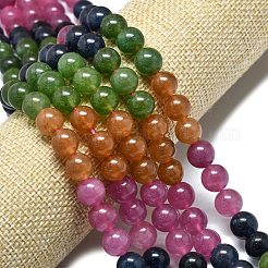 Natural Malaysia Jade Beads Strands&nbsp;G-L645-C01-10mm-11