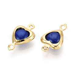 Brass Connector Charms&nbsp;KK-N286-03C-G