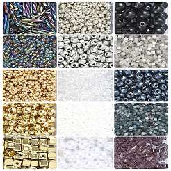 DIY Bohemian Stacked Beads Bracelet Making Findings Kits&nbsp;DIY-YW0011-37