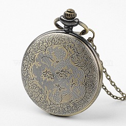 Alloy Compass Shape Pocket Watches&nbsp;WACH-D068-01
