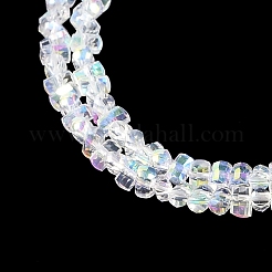Electroplate Glass Beads Strands&nbsp;EGLA-B007-01A-AB01