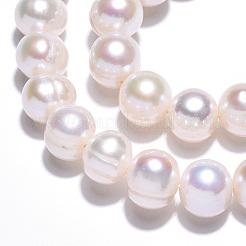 Natural Cultured Freshwater Pearl Beads Strands&nbsp;PEAR-N013-08C