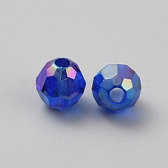 Electroplate Opaque Acrylic Beads&nbsp;MACR-TAC0007-01