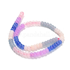 Gradient Color Natural White Jade Beads Strands&nbsp;G-NH0053-A02-01