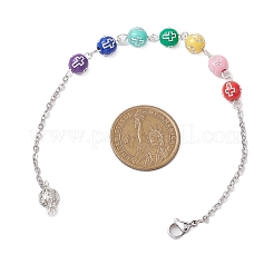 Acrylic Round with Cross Dowsing Pendulums&nbsp;PALLOY-JF02917