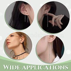 16Pcs 8 Style Cube & Round & Twist 304 Stainless Steel Stud Earrings&nbsp;EJEW-PH0001-26