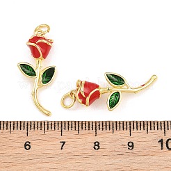 Brass Enamel Pendants&nbsp;KK-CBA5CB0-27G