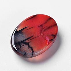 Natural Dragon Veins Cabochons&nbsp;G-F296-07-22x30mm
