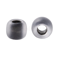 TOHOラウンドシードビーズ  日本製シードビーズ  （344fm）ブラックライニングクリスタルマット  11/0  2.2mm  穴：0.8mm  約1110PCS /ボトル  10 G /ボトル&nbsp;SEED-JPTR11-0344FM