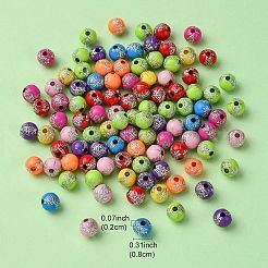 Plating Acrylic Beads&nbsp;PACR-YW0001-17