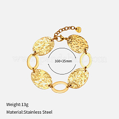 304 Stainless Steel Link Chain Bracelets&nbsp;FS-WG6F787-01