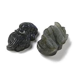 天然石ラブラドライトカボション  サンタクロース  48~49x28.5~30x10~12mm&nbsp;G-I368-B02