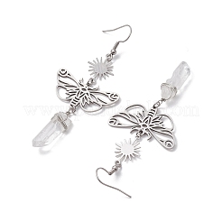 201 Stainless Steel Butterfly Dangel Earrings&nbsp;EJEW-JE05770