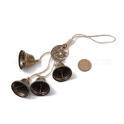 Iron Bell Pendant Decoration&nbsp;HJEW-JM02245