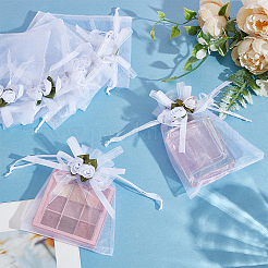 70Pcs 3D Flower Organza Drawstring Bags&nbsp;OP-GO0001-01