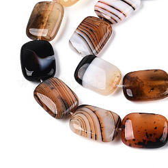 Natural Agate Beads Strands&nbsp;G-N356-03A-04