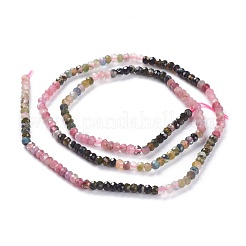 Natural Multicolor Tourmaline Beads Strands&nbsp;G-A026-C08
