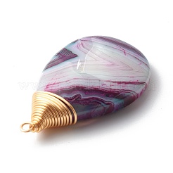 Natural Agate Pendants&nbsp;PALLOY-JF00778