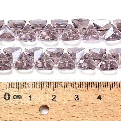 Electroplate Glass Beads Strands&nbsp;EGLA-P066-02A-PL02