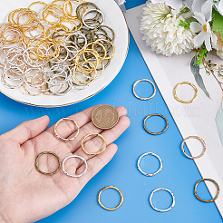 120Pcs 4 Colors Alloy Linking Rings&nbsp;FIND-PH0027-48