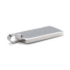 Tarnish Resistant 304 Stainless Steel Pendants&nbsp;STAS-F272-02P
