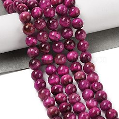 Grade AB Natural Tiger Eye Beads Strands&nbsp;LS-G-B133-A02-8MM-05