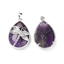 Natural Amethyst Pendants&nbsp;G-G900-01P-06