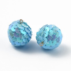 Sparkly Paillette Plastic Pendant Decorations&nbsp;FIND-H211-A-03