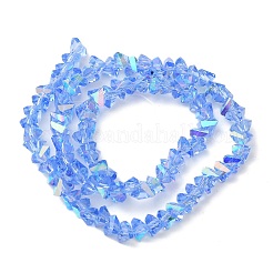 Transparent Glass Beads Strands&nbsp;EGLA-P061-04B-AB01