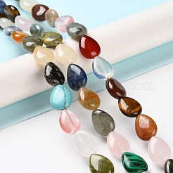 Natural and Synthetic Mixed Stone Beads Strands&nbsp;G-K357-A11-01