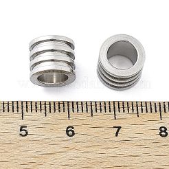 303 Stainless Steel European Beads&nbsp;STAS-B078-01P-02