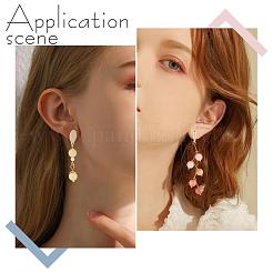 60Pcs 2 Colors Oval & Rhombus & Star 304 Stainless Steel Stud Earring Findings&nbsp;STAS-PH0001-53