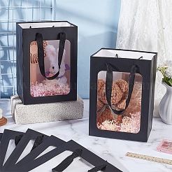 Rectangle Paper Gift Bags with Handles&nbsp;ABAG-WH0044-62A