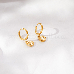 304 Stainless Steel Hoop Dangle Earrings for Women&nbsp;MS6210-1