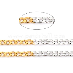 Two Tone 304 Stainless Steel Curb Chains&nbsp;CHS-B001-13