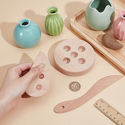 Wooden Ceramic Throwing Rib Tool&nbsp;DIY-WH0622-271