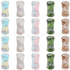30Pcs Baking Varnish Glass Beads&nbsp;GLAA-YW0005-03A