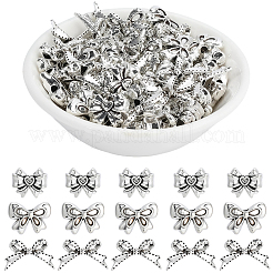 90Pcs 3 Styles Tibetan Style Alloy Beads&nbsp;FIND-PA0001-52