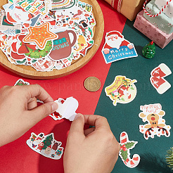2 Sets 2 Styles Christmas Themes PVC Self-Adhesive Stickers&nbsp;DIY-SC0032-86