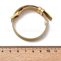 304 Stainless Steel Watch Band Bracelets&nbsp;BJEW-L714-01G