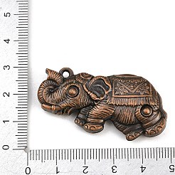 Tibetan Style Alloy Pendants&nbsp;AL-CBA2376-34R