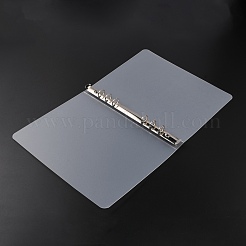 Plastic Refillable 6 Ring Binder for A5 Filler Paper&nbsp;AJEW-WH0248-189A