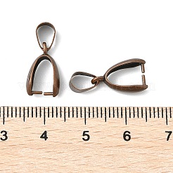 真鍮製ピンチべイル  アイスピック  赤銅鉱  14x7mm  穴：4x6mm&nbsp;KK-KK16-R