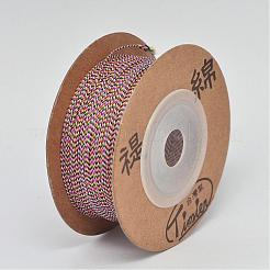 Eco-Friendly Dyed Round Polyester Cords&nbsp;OCOR-L034-01A