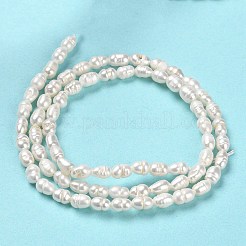 Natural Cultured Freshwater Pearl Beads Strands&nbsp;PEAR-E016-146