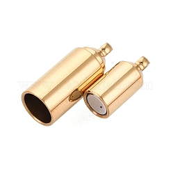 304 Stainless Steel Magnetic Clasps&nbsp;STAS-N127-02B-G