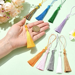 50Pcs 10 Colors Polyester Tassel Decorations&nbsp;OCOR-YW0001-26