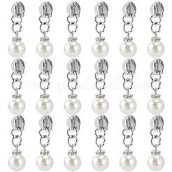 30Pcs Zinc Alloy with Round Resin Replacement Zipper Sliders&nbsp;FIND-CY0002-22P